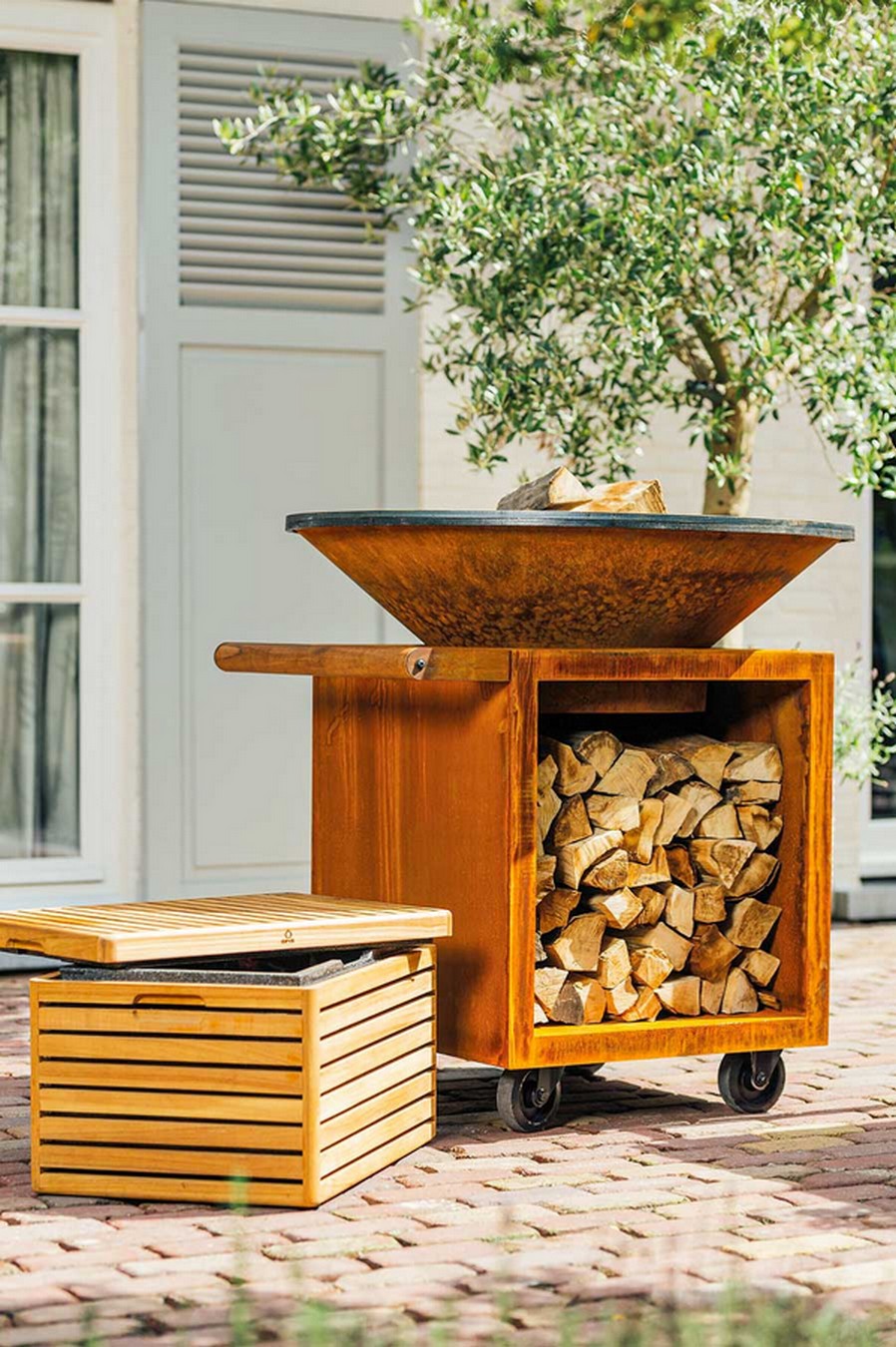 Ofyr Kocheinheit Classic Storage Corten 100 cm PRO