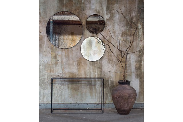 Notre Monde Tablett Heavy Aged rund D 48 cm