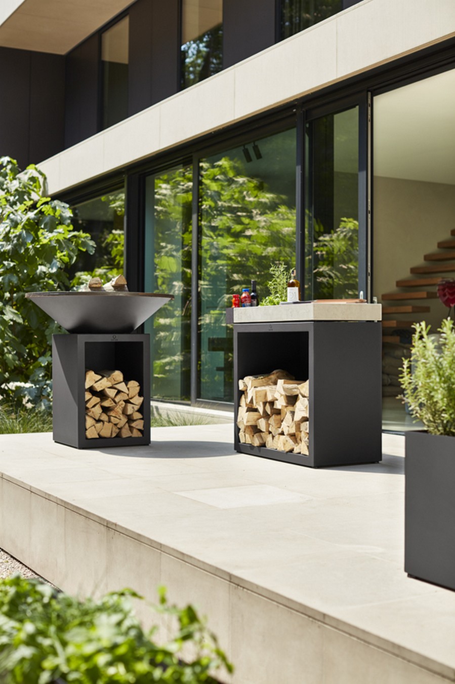 Ofyr Grill Classic Storage Black 100 cm