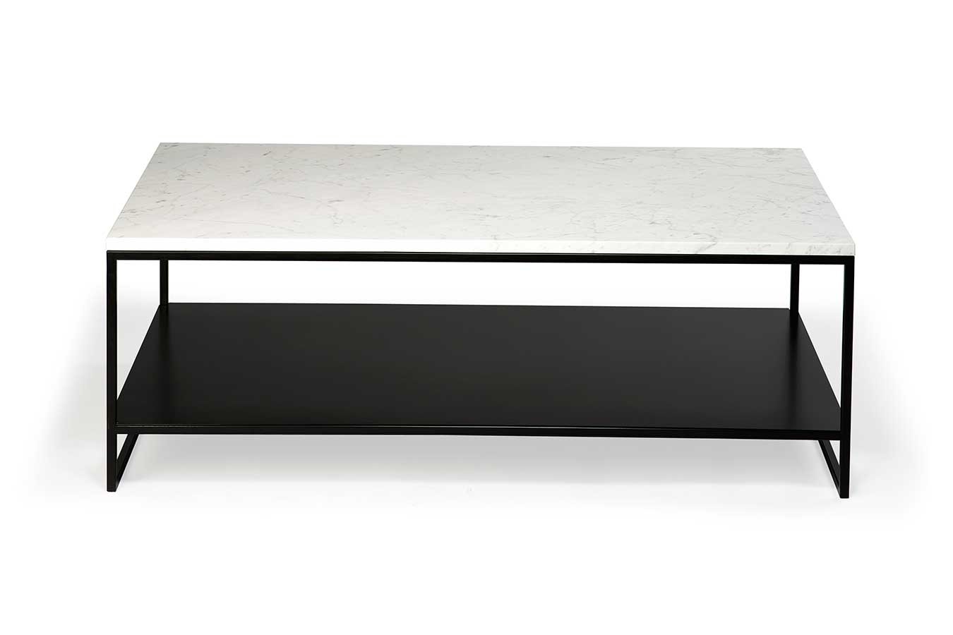 Couchtisch Stone Marmor weiss B 120 cm