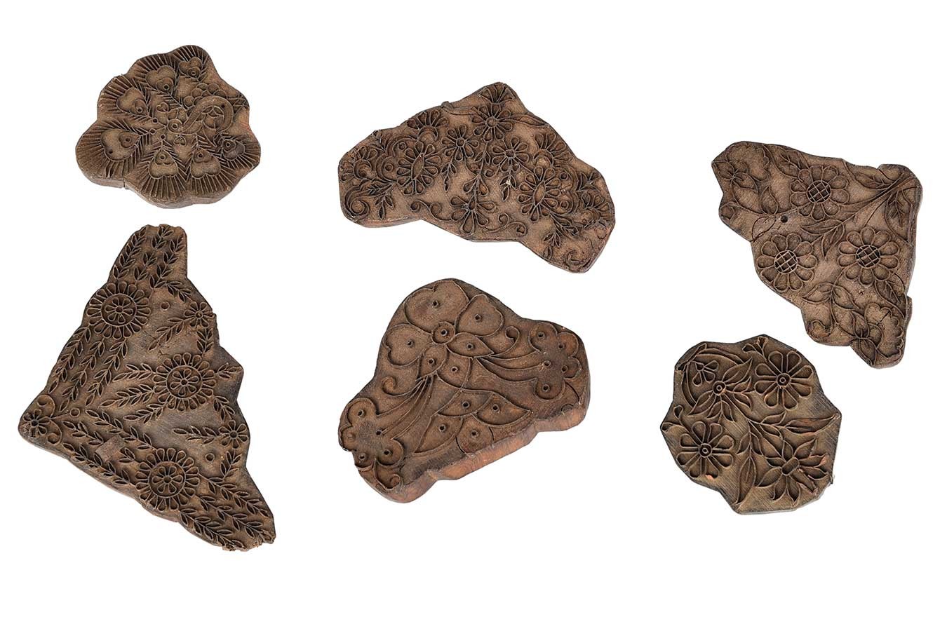 Holzstempel div. Ornamente