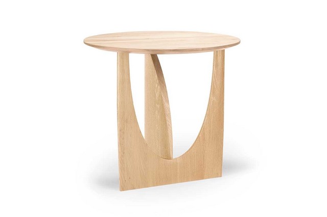 Beistelltisch Geometric Eiche natur