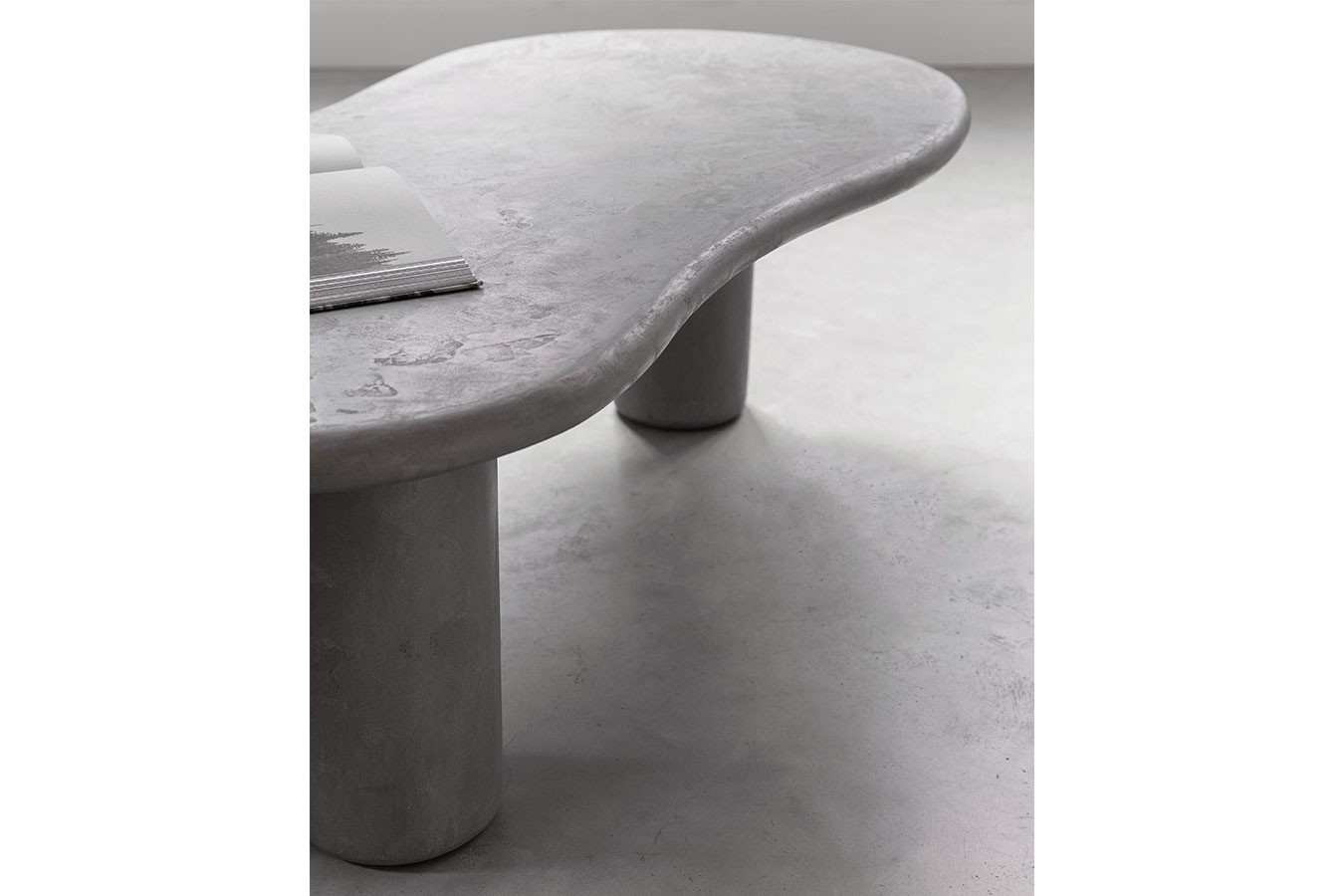 Couchtisch Curva grau B 130 cm