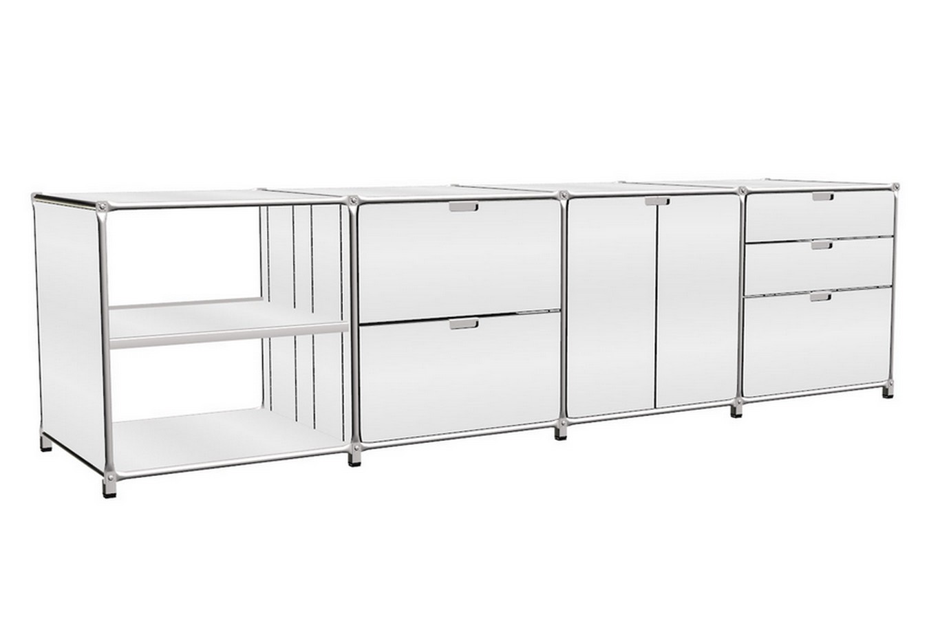 Sideboard System 180 weiß