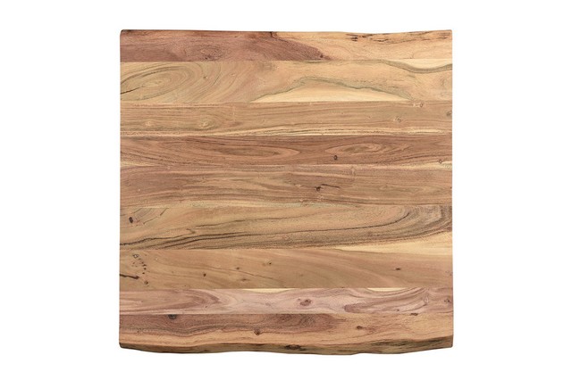 Tischplatte Akazie massiv B 80 cm