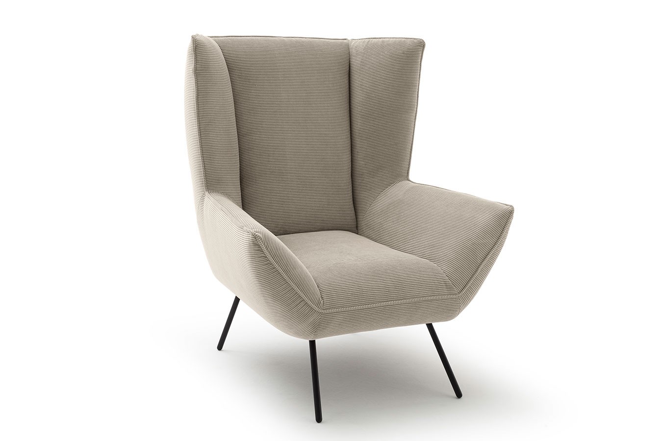 Sessel Evelin Cord sand