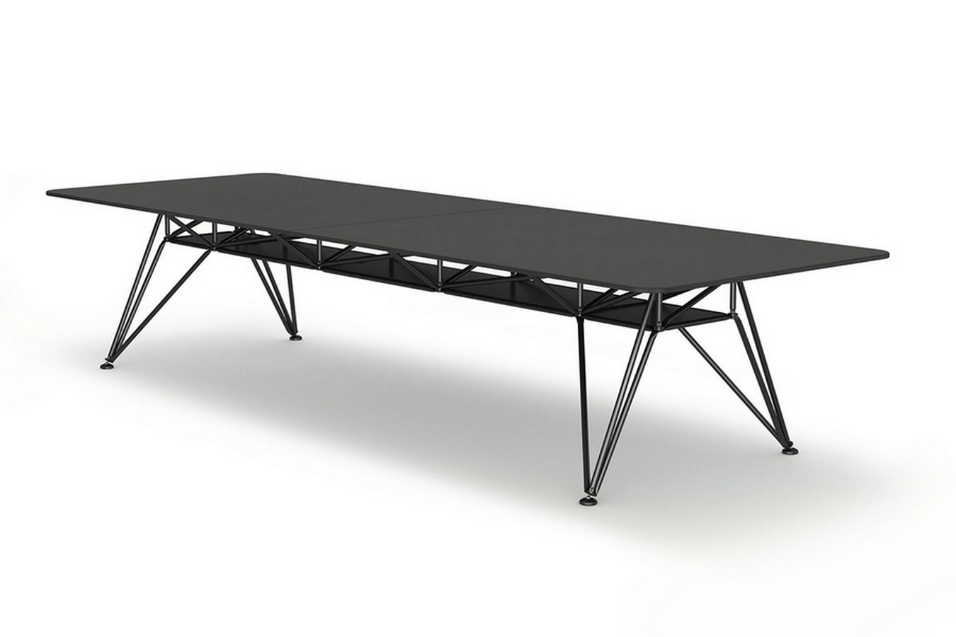 Konferenztisch K-Serie von System 180 black 360