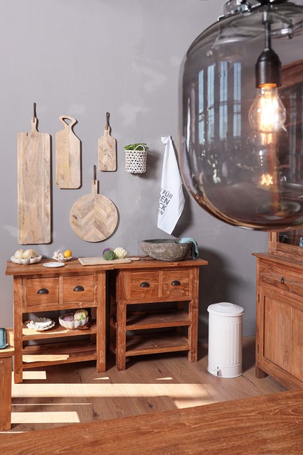 Konsolentisch Loft Teakholz B 120 cm