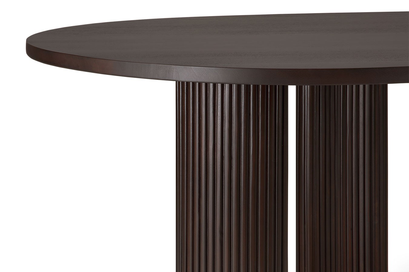 Schreibtisch Boomerang Mahagoni B 200 cm