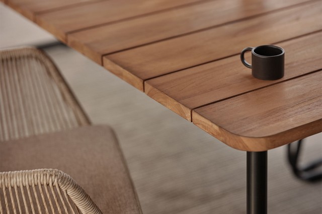 Outdoortisch Nolli Teak natur 175cm