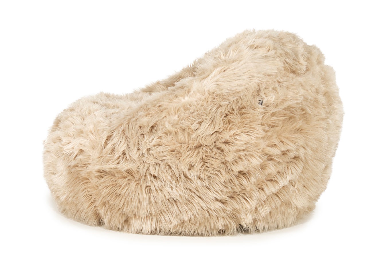 Snuzzle Sitzsack Kunstfell taupe