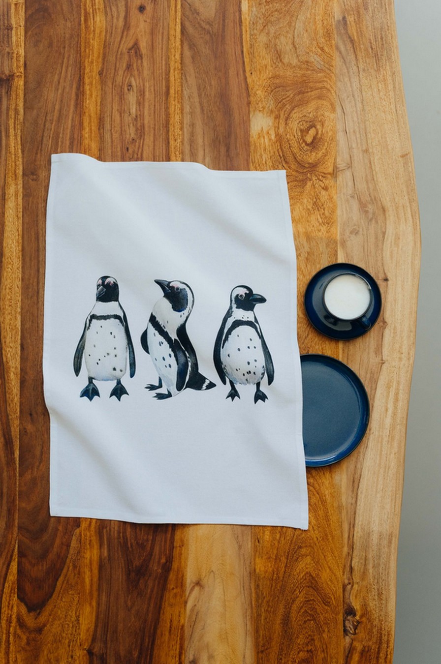 Geschirrtuch Pinguin