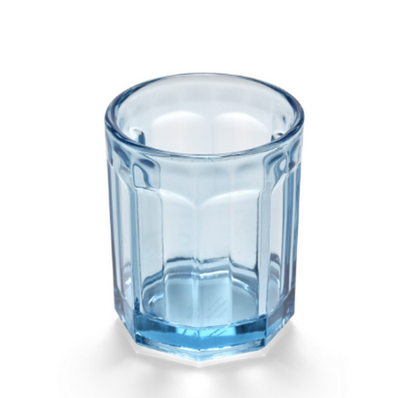 Trinkglas Fish & Fish blau H 9 cm