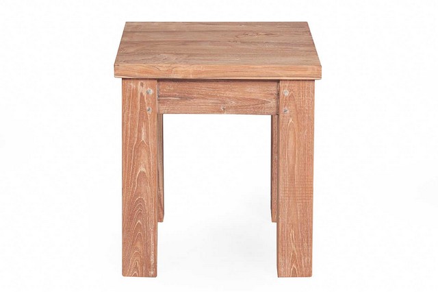 Beistelltisch Loft Teakholz 40x40 cm