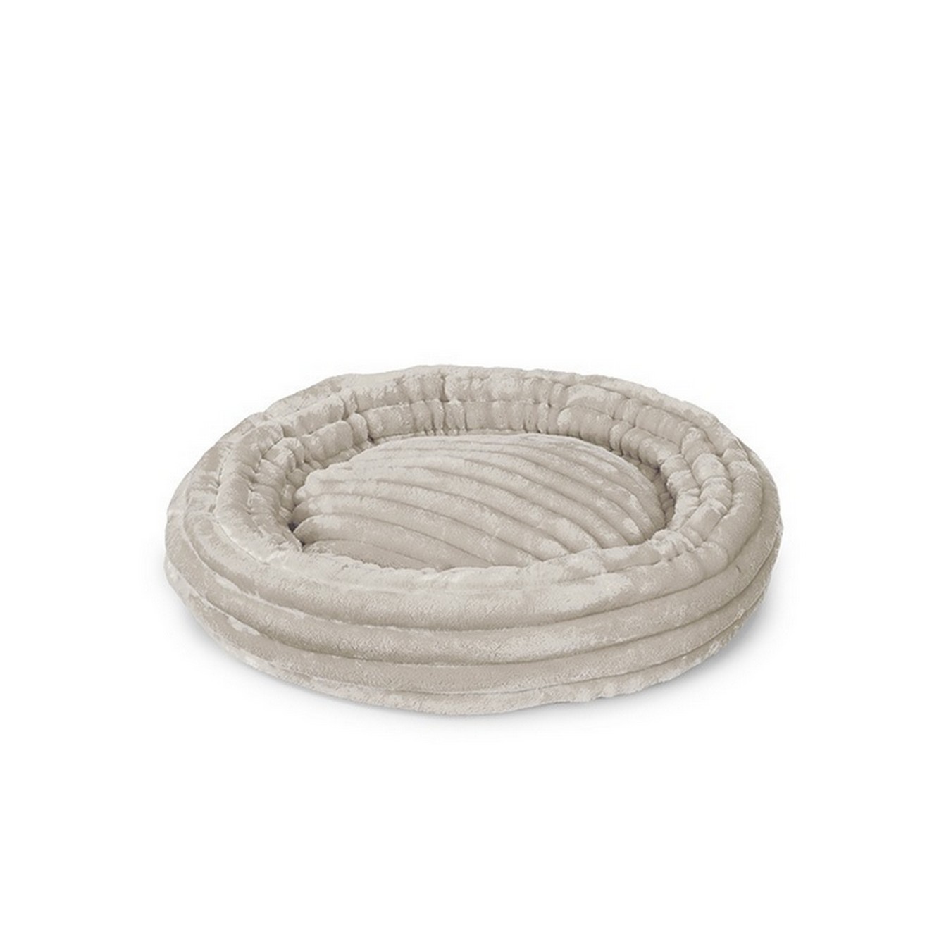 Hundebett Flex rund grau D 75 cm