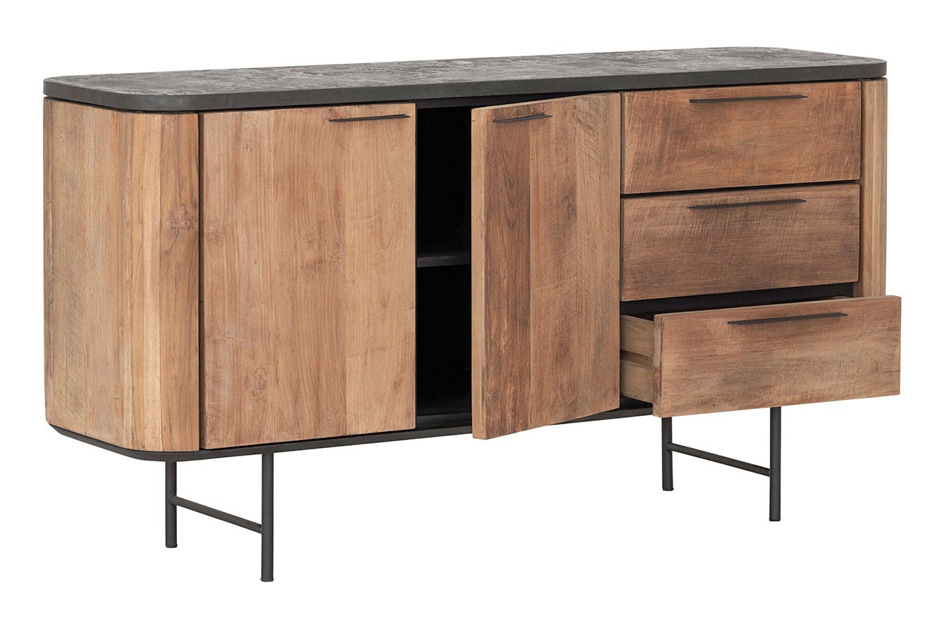 Anrichte Soho Teak natur B 160 cm