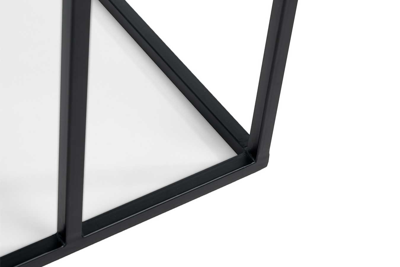 Beistelltisch schwarz 39x39 cm