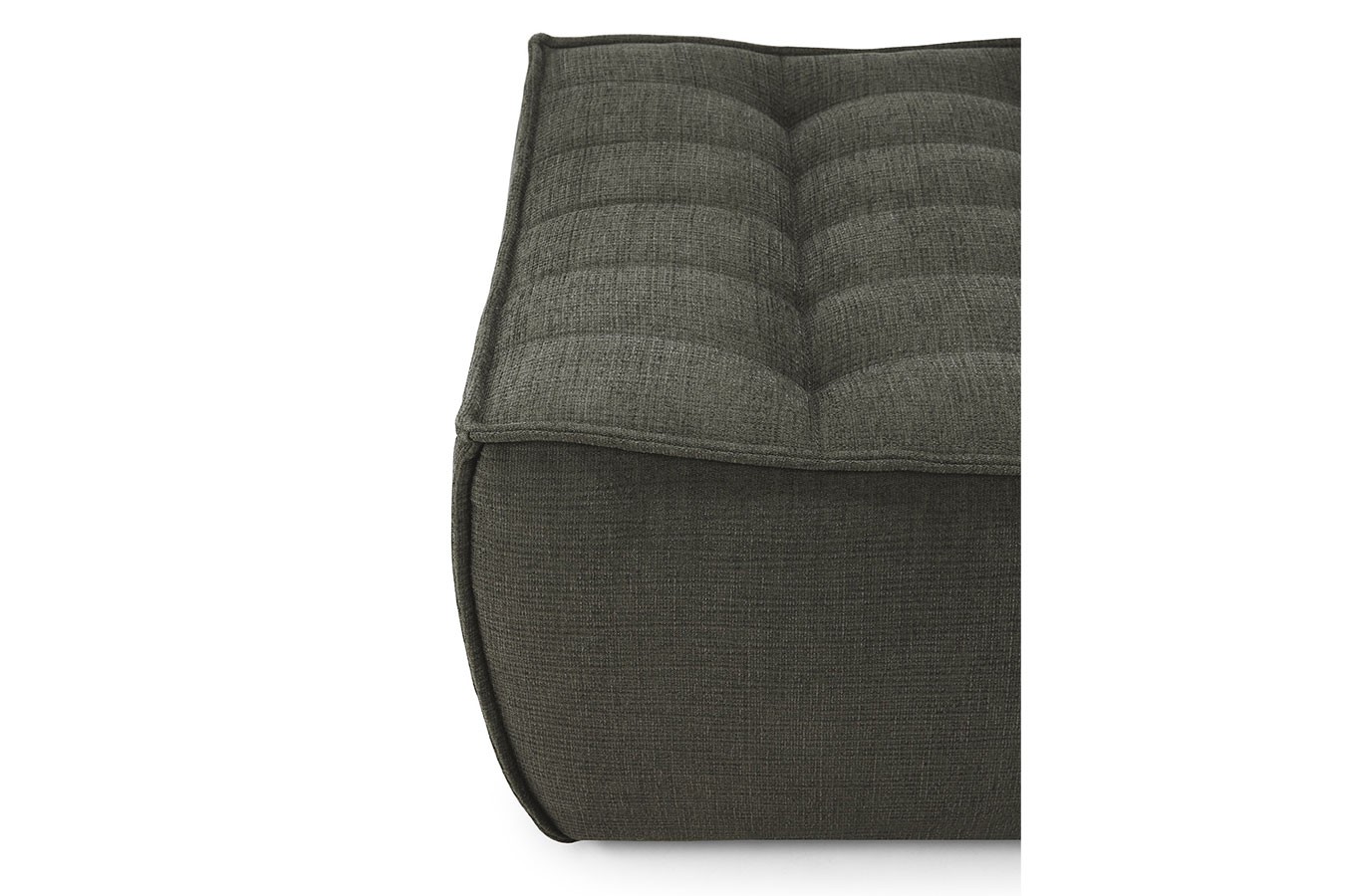 Sofaelement N701 Fußhocker eckig