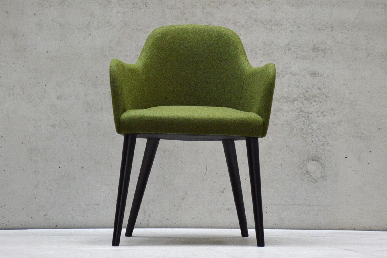 Sessel Flaminia Stoff grün