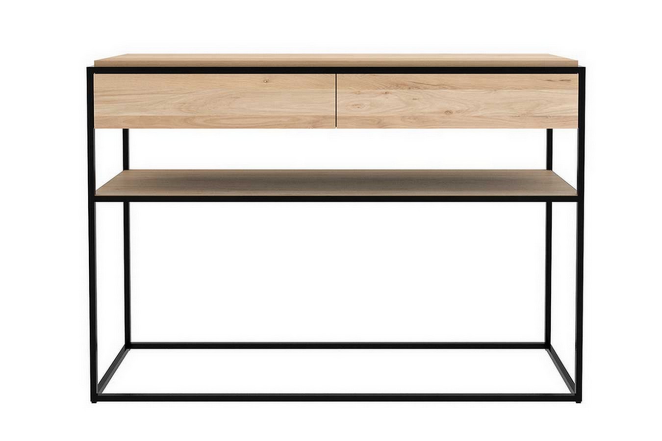Konsolentisch Monolith Eiche natur B 122 cm