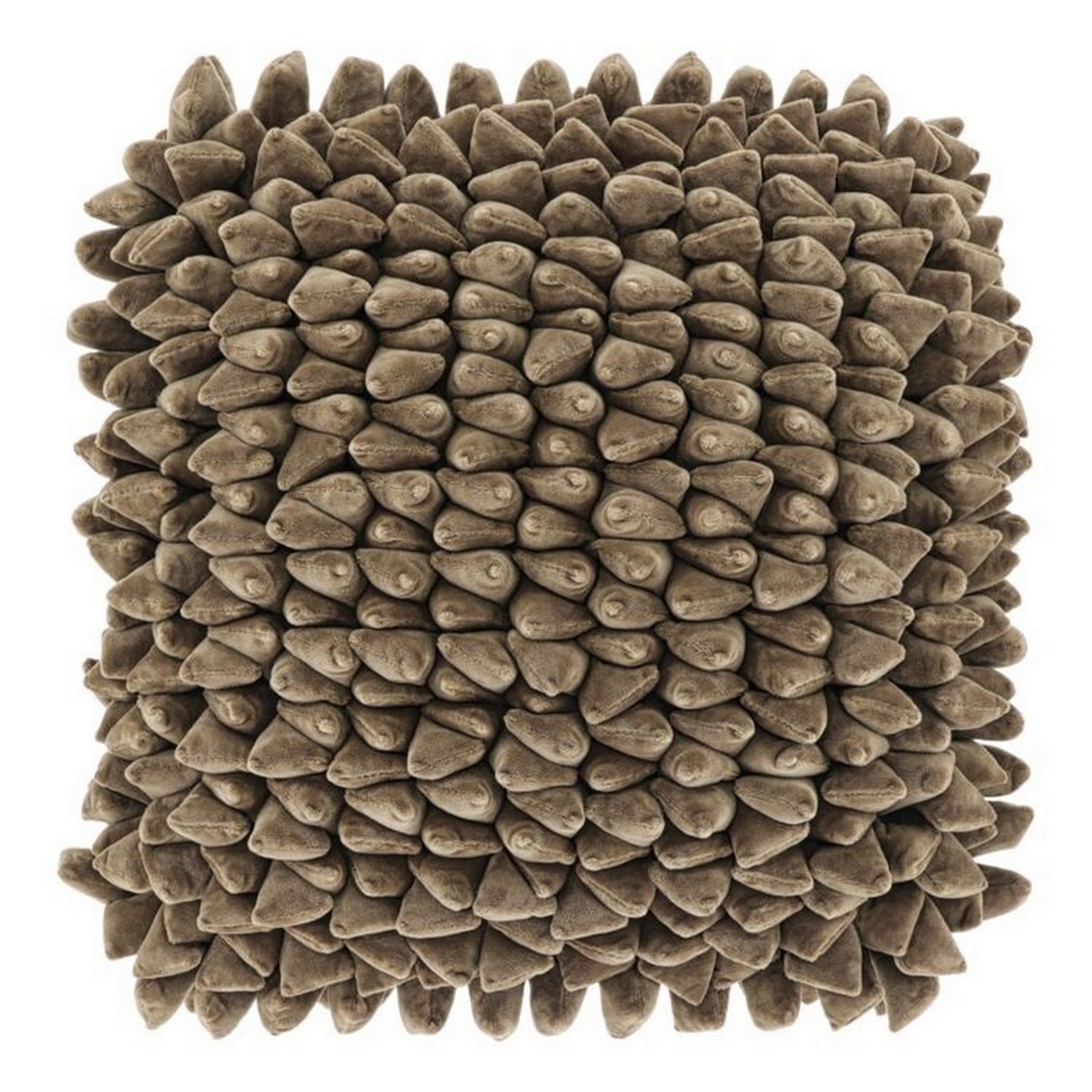Kissen Leyla  Pebble braun 45*45 cm
