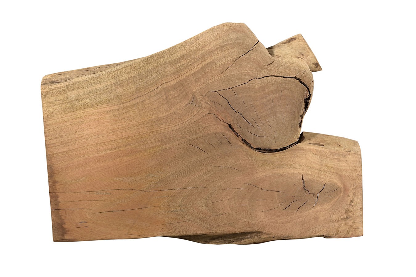 Tischplatte Mangoholz Monolith 68x50 cm