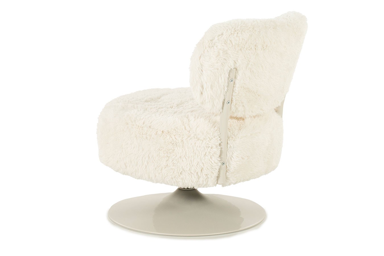 Drehsessel Furby Retro Look weiss