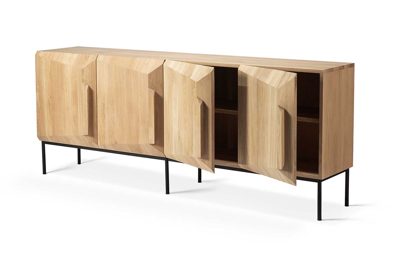 Sideboard Stairs Eiche natur B 200 cm