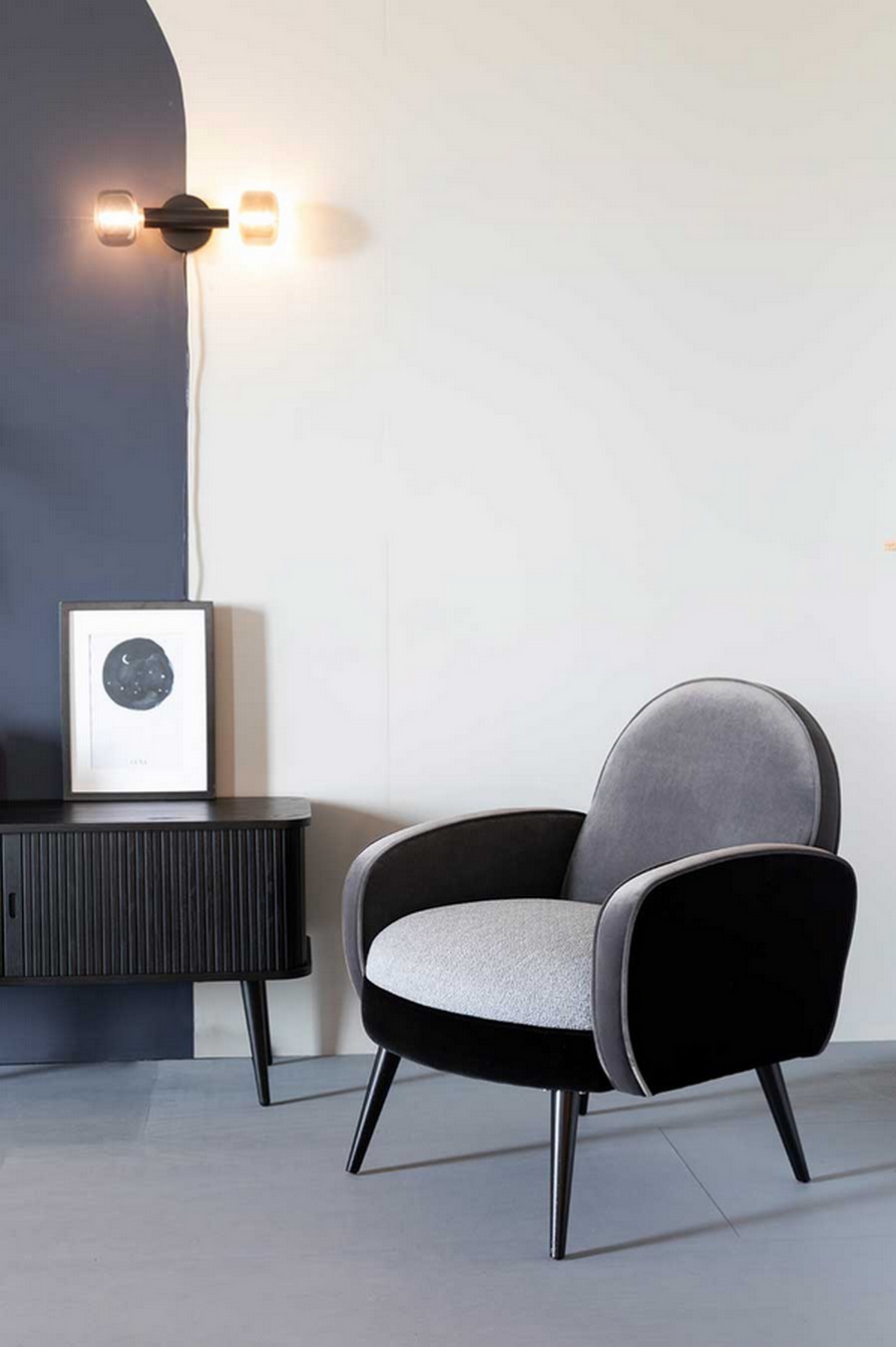 TV Board Barbara schwarz B 120 cm