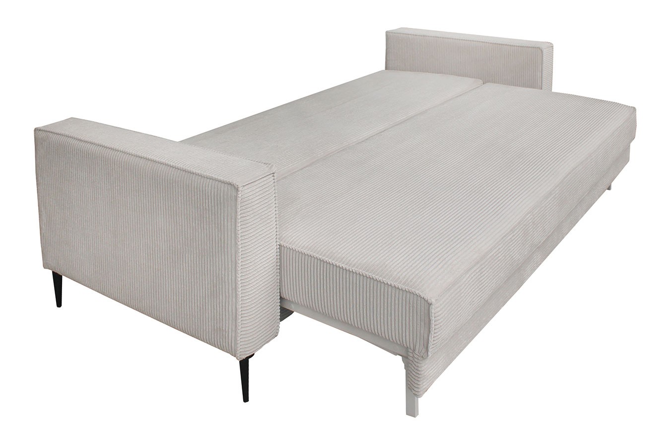 Tori Sofa mit Schlaffunktion grau