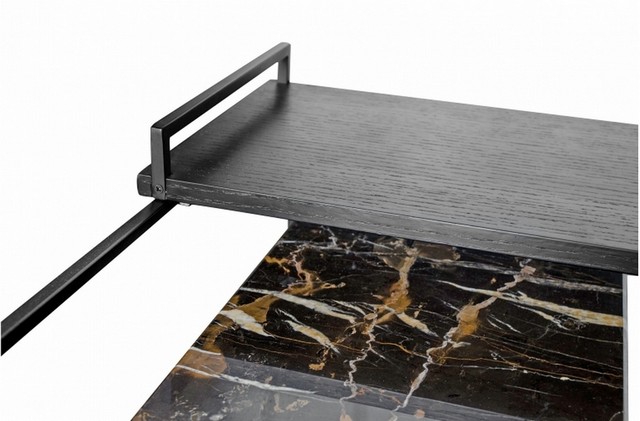Couchtisch Architect schwarz 60 cm