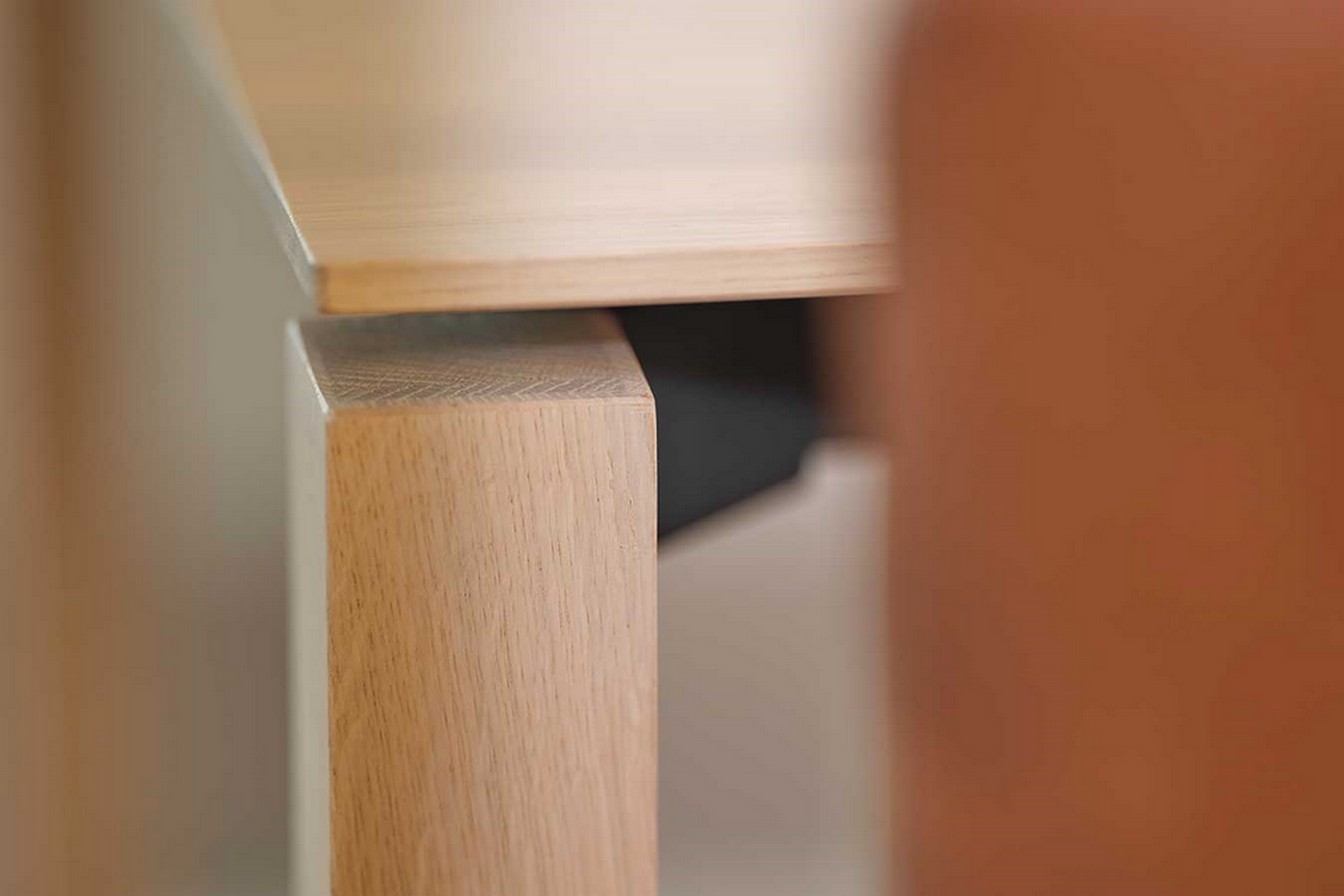 Ausziehtisch Floor Buche massiv 160