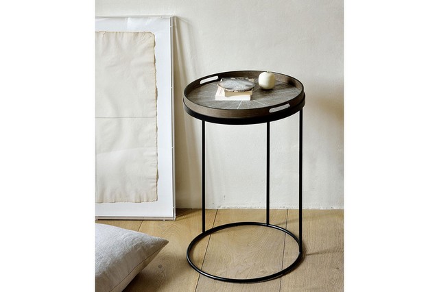 Beistelltisch hoch rund D 49 cm
