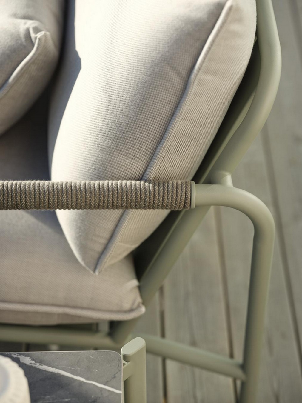 Gartensofa Lerberget 2,5-Sitzer grün