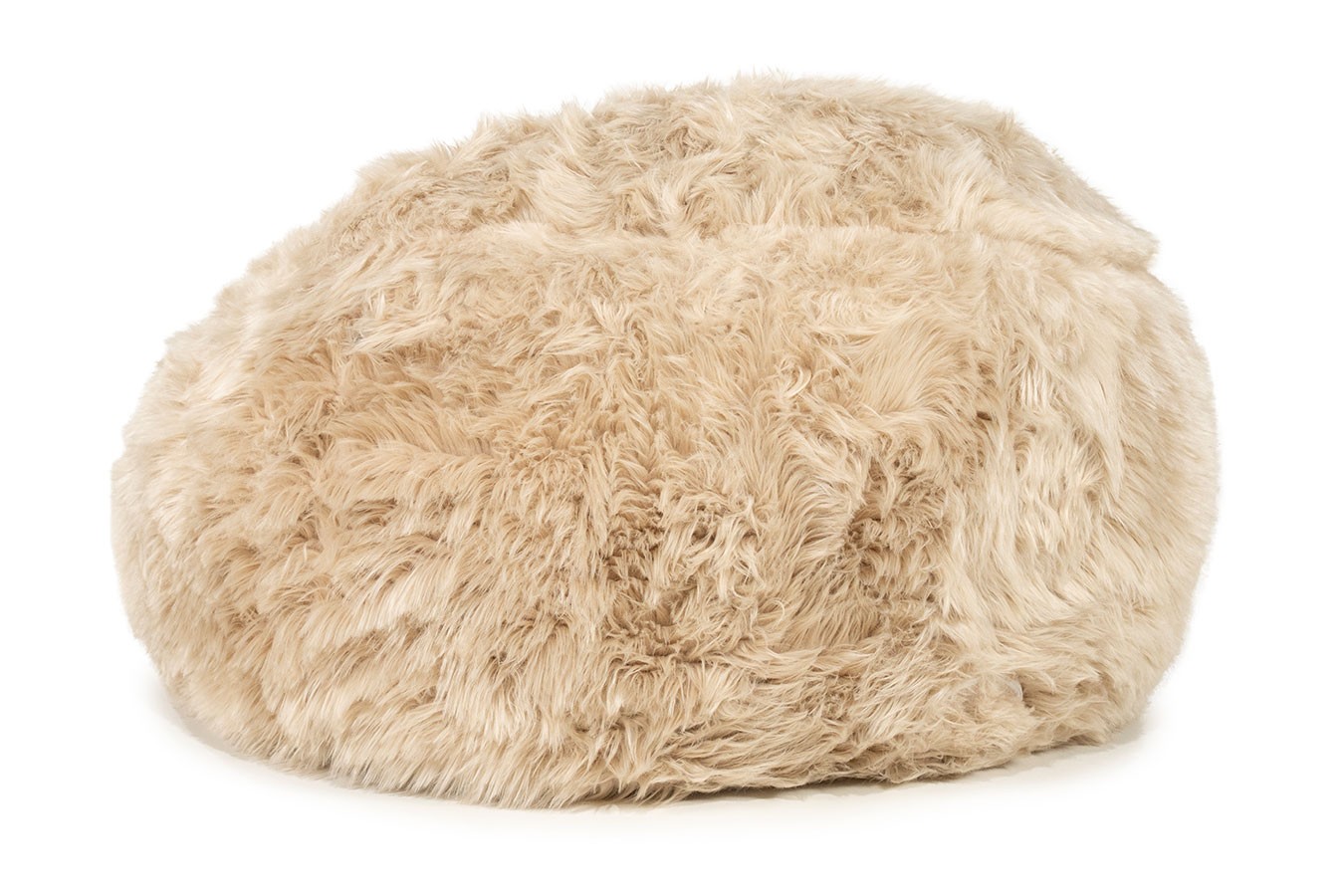 Snuzzle Sitzsack Kunstfell taupe