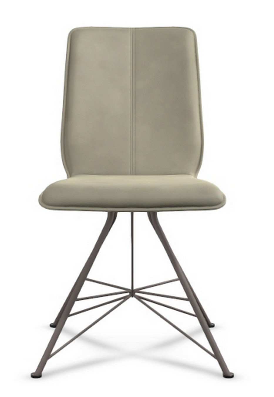 Stuhl Joni Leder cognac h 91 cm