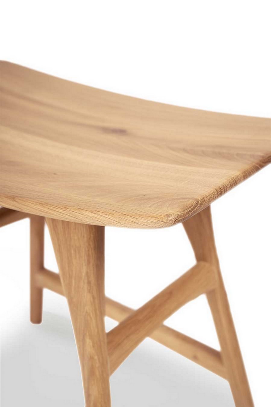 Sitzhocker Osso Eiche H 48 cm