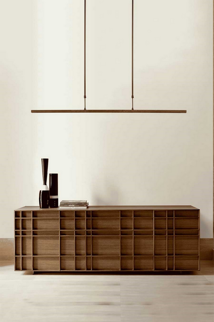 Deckenlampe Isaa nickel antik 160cm