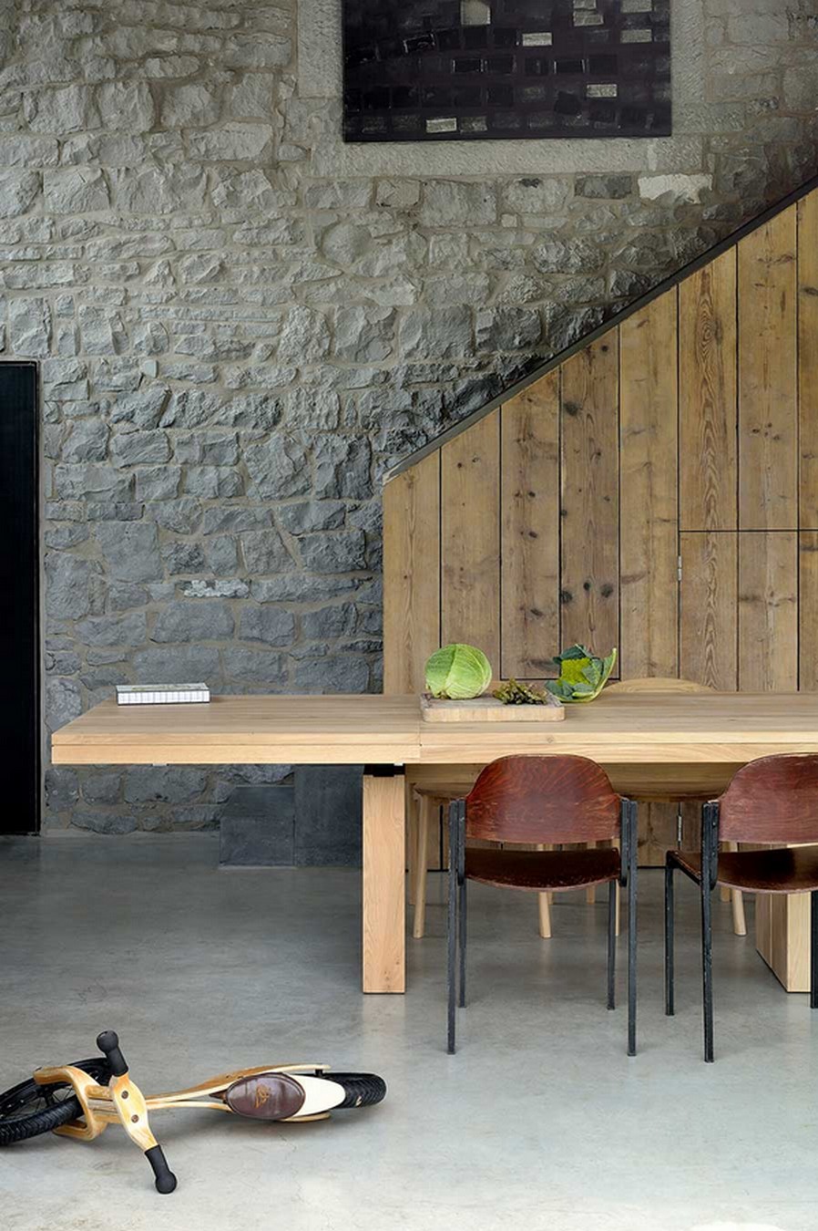 Ausziehtisch Double Eiche massiv 200 > 300 cm