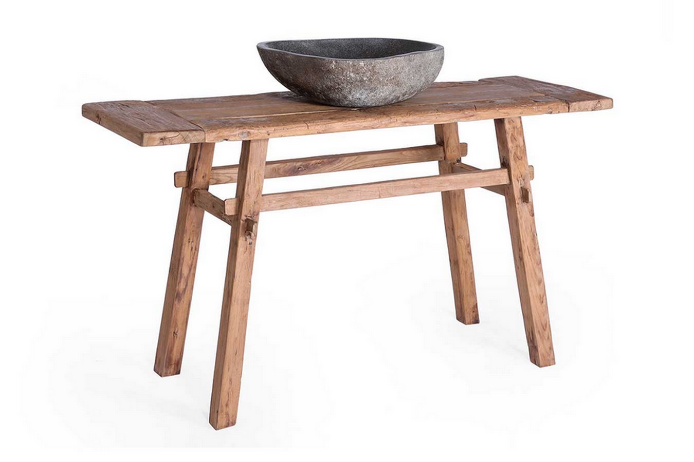 Konsole Vintage Teak natur b 140 cm
