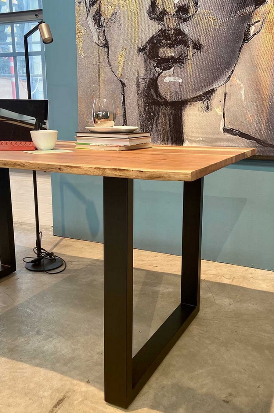Wandbild abstrakte Frau H 170 cm