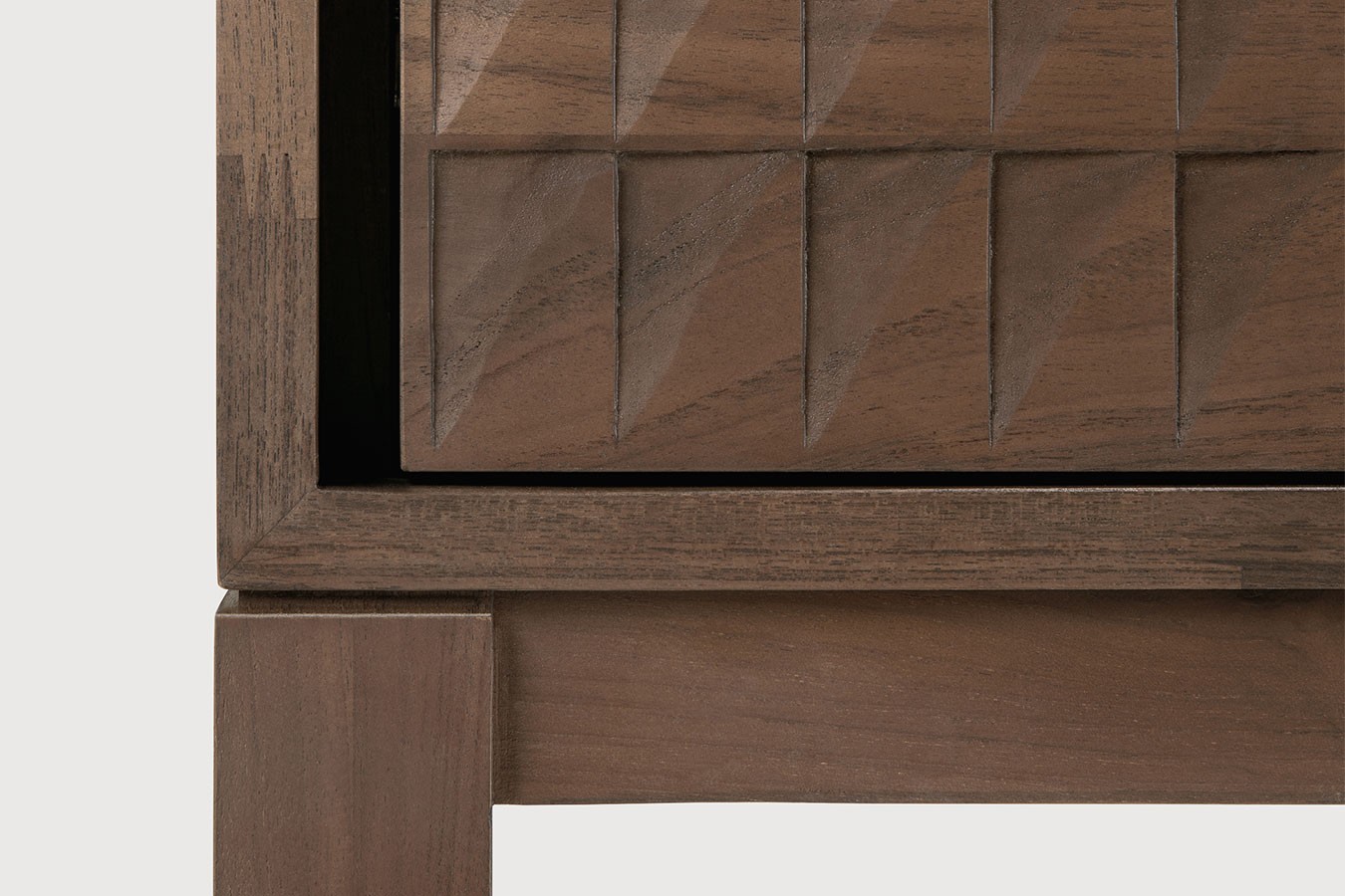 Anrichte Sono Teak lackiert B 228 cm