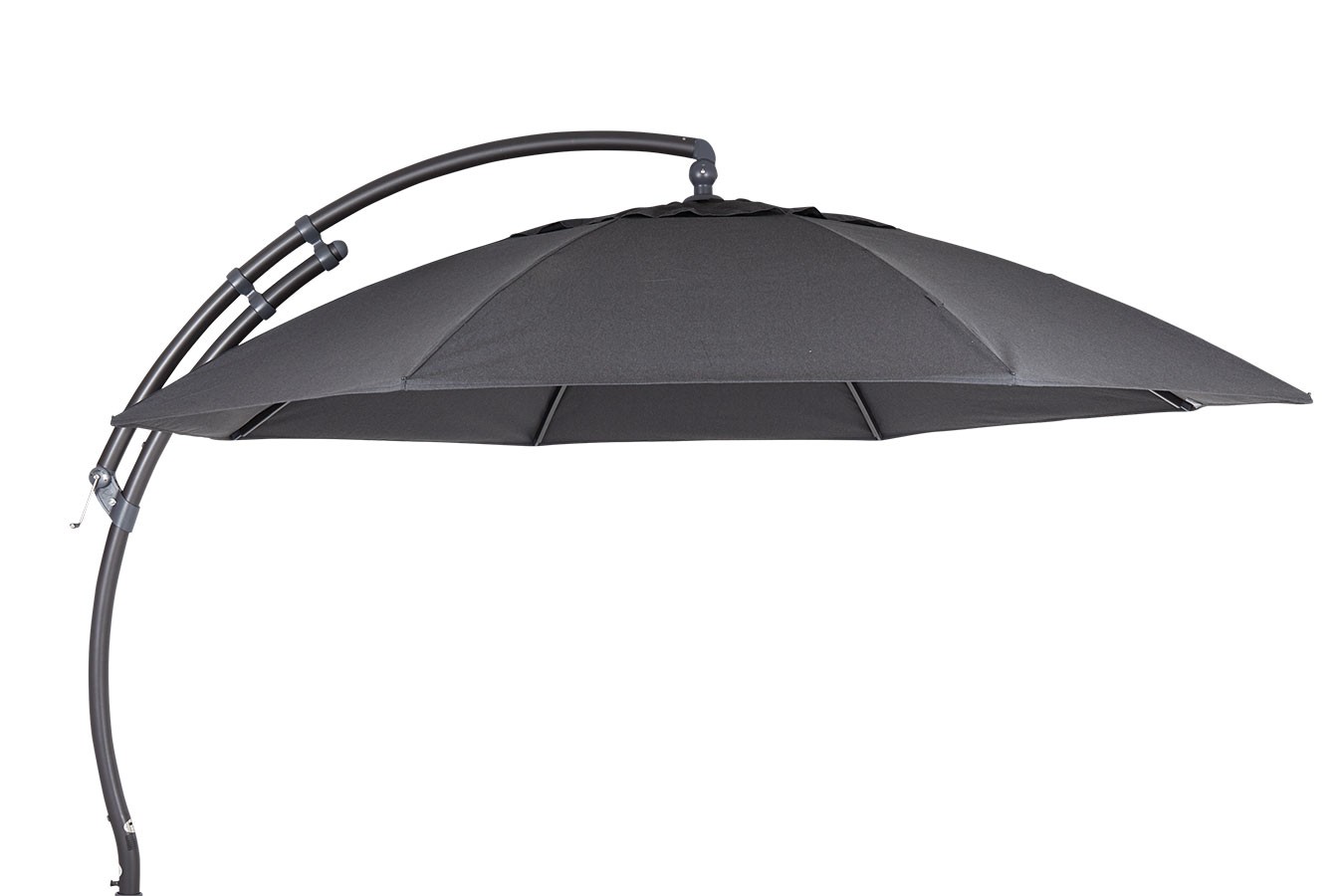 Freiarmschirm Easy Sun grau D 300 cm