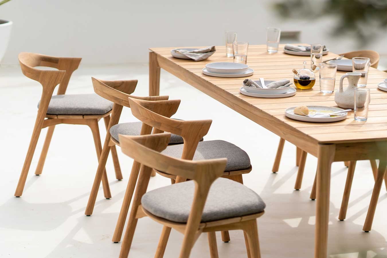Outdoor Tisch Bok Teakholz 250 cm
