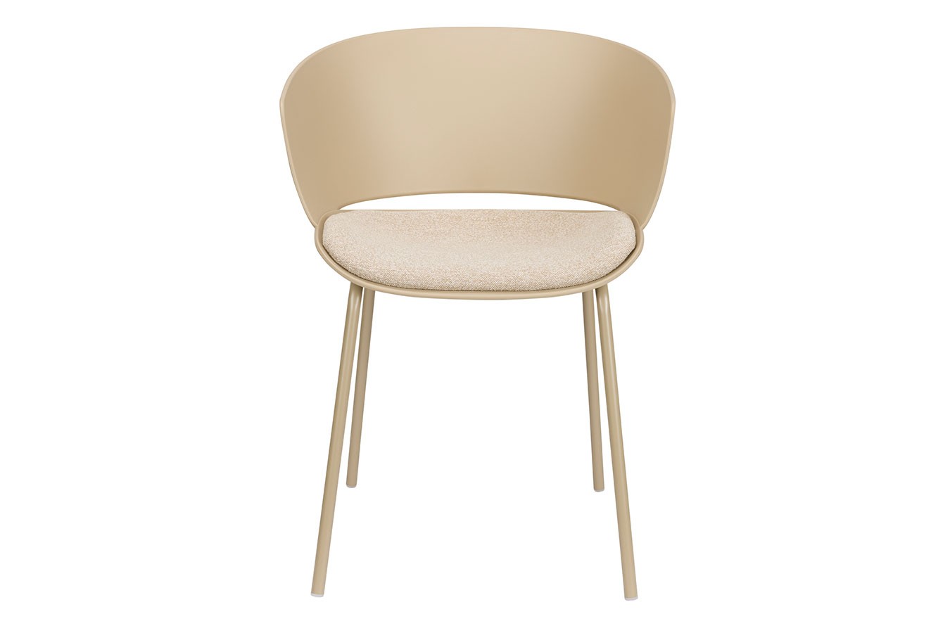 Designerstuhl Jessi Kunststoff beige