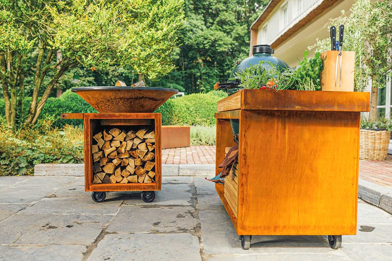 Ofyr Kocheinheit Classic Storage Corten 100 cm PRO