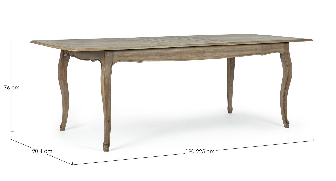 Ausziehtisch Domo 90x180-225 cm