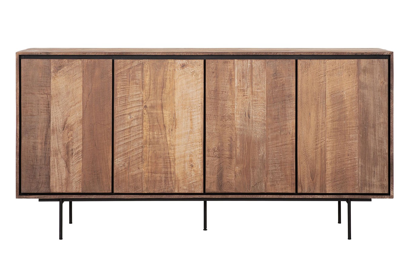 Highboard Metropole Teak Metall B 180 cm