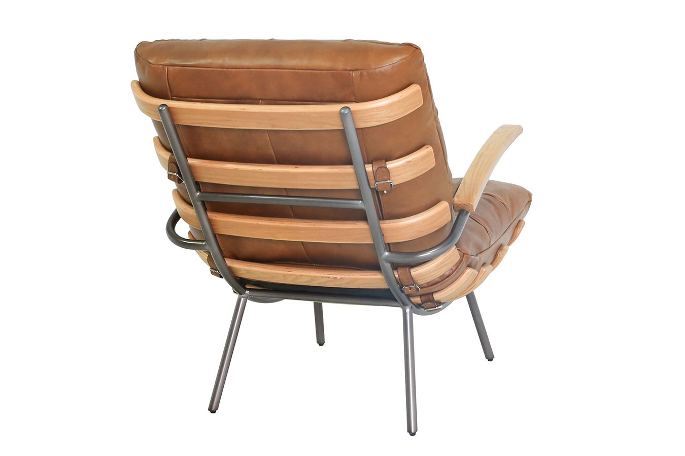 Designsessel Marco Chester Leder hellbraun