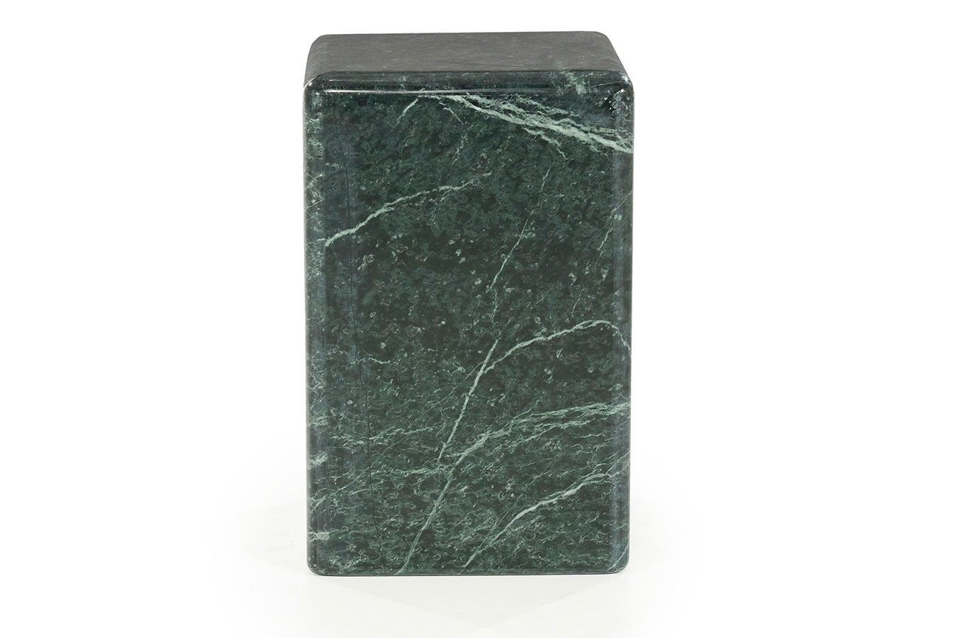 Beisteller Cube Marmor grün